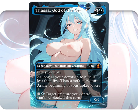 Aqua (Konosuba) - Thassa, God of the Sea (NSFW)
