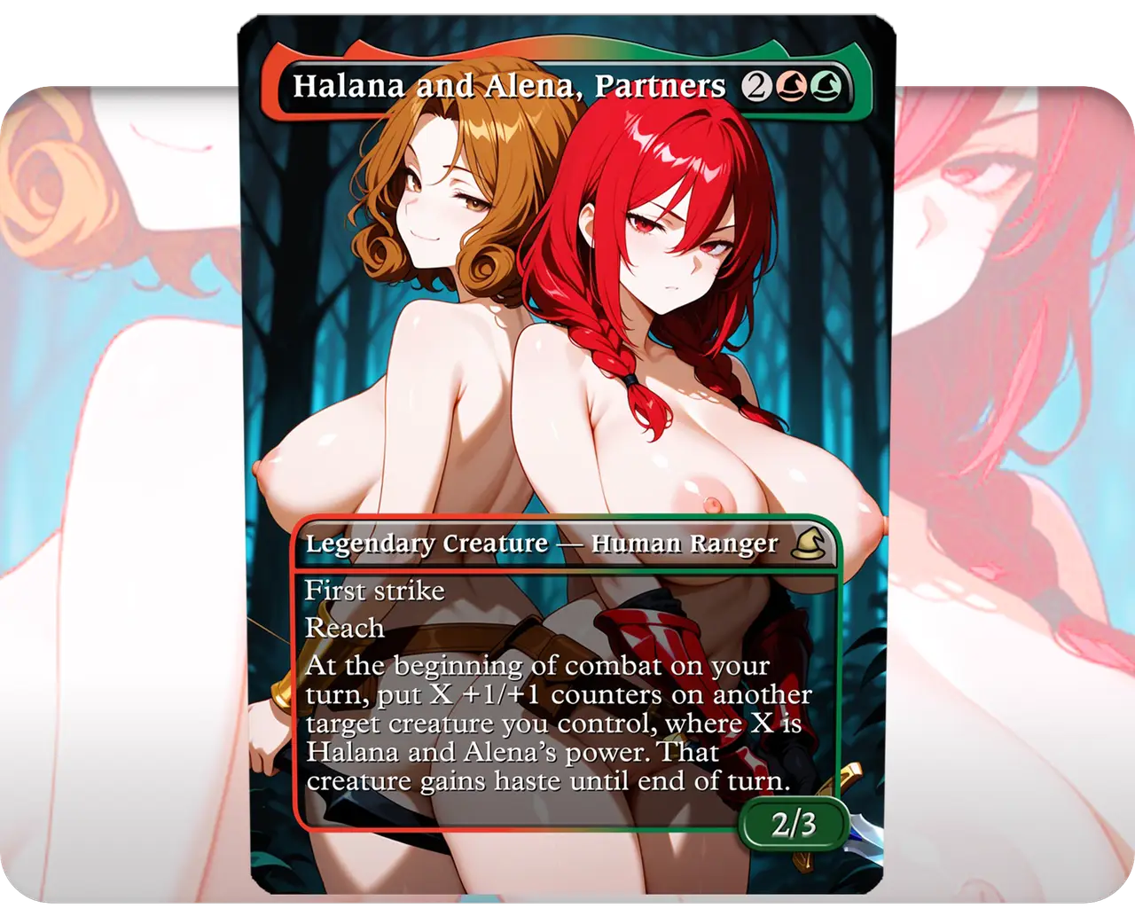 Halana and Alena, Partners (NSFW)