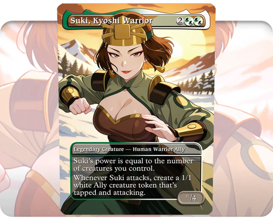 Suki, Kyoshi Warrior (Adult Version)