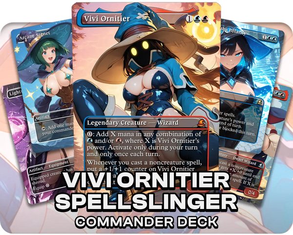 Vivi Ornitier Spellslinger | Wizard Waifus Theme | Commander Deck