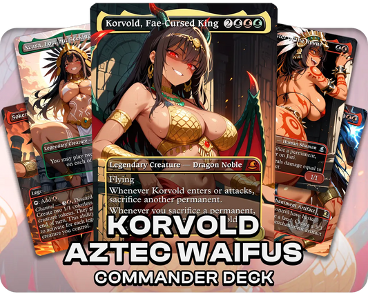 Korvold, Fae-Cursed King | Aztec Waifus | Commander Deck