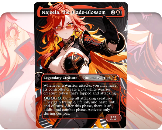 Mavuika (Genshin Impact) - Najeela, the Blade-Blossom