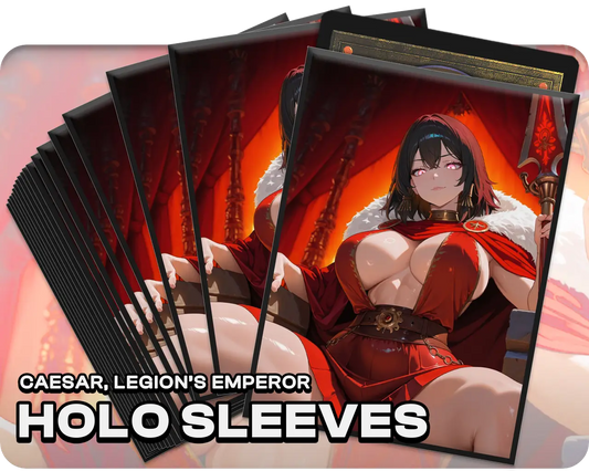 Caesar, Legion's Emperor (100x Holo Sleeves)