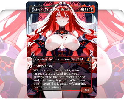 Olivia, Crimson Bride (NSFW)