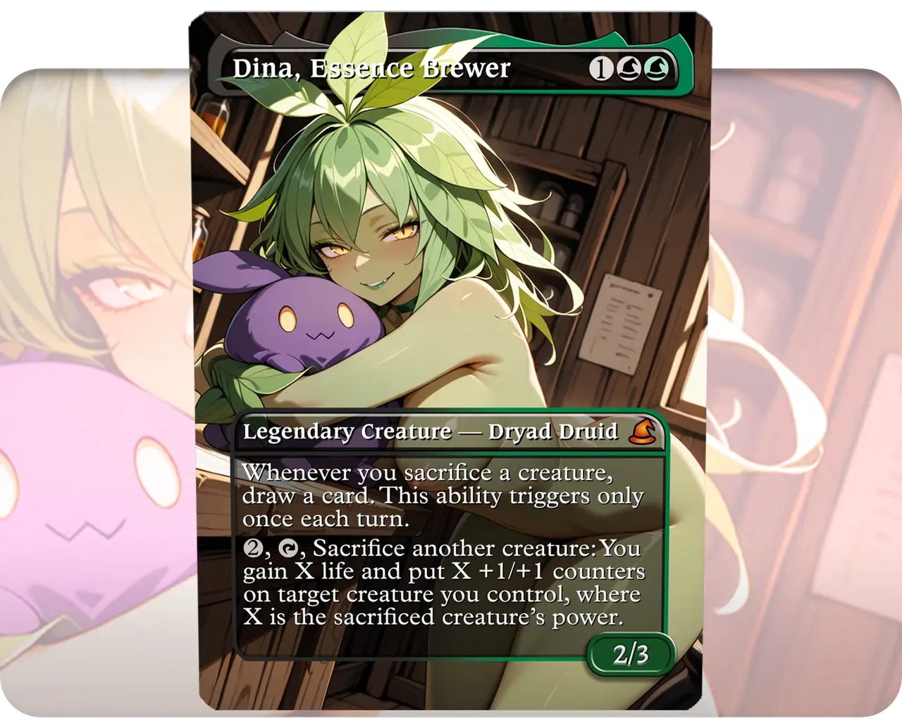 Dina, Essence Brewer (NSFW)