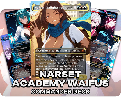 Narset, Enlightened Exile | Academy Waifus | Commander Deck