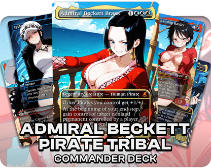 Admiral Pirate Tribal | One Piece Waifus | Commander Deck