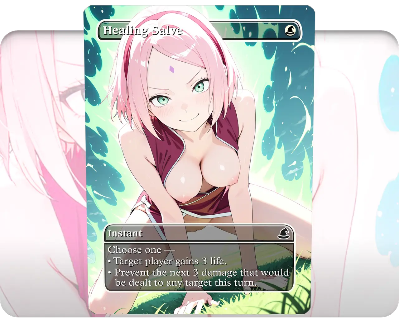 Sakura (Naruto) - Healing Salve (NSFW)