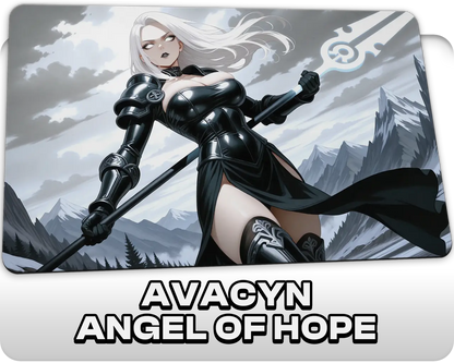 Avacyn, Angel of Hope | ProxyWaifus Playmat | 14x24" / 35x60cm