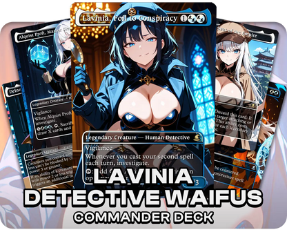 Lavinia, Foil to Conspiracy | Detective Waifus | Commander Deck