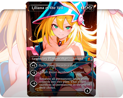 Dark Magician Girl - Liliana of the Veil