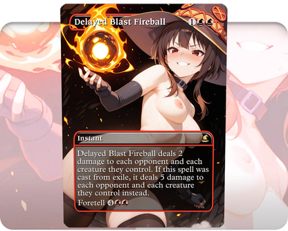 Adult Megumin (KonoSuba) - Delayed Blast Fireball (NSFW)