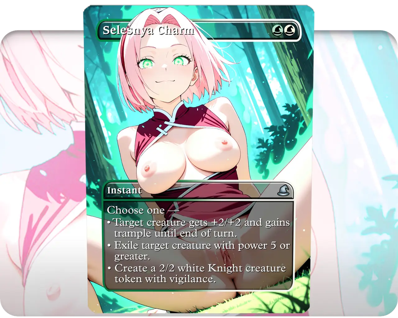 Sakura (Naruto) - Selesnya Charm (NSFW)