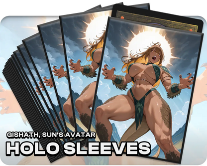 Gishath, Sun's Avatar (100x Holo Sleeves)