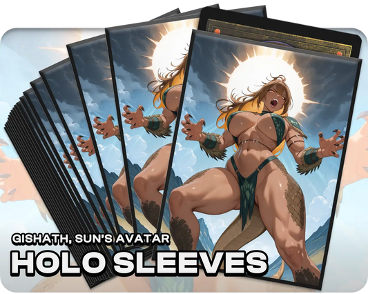 Gishath, Sun's Avatar (100x Holo Sleeves)