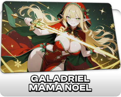 Galadriel Mama Noel | ProxyWaifus Playmat | 14x24" / 35x60cm
