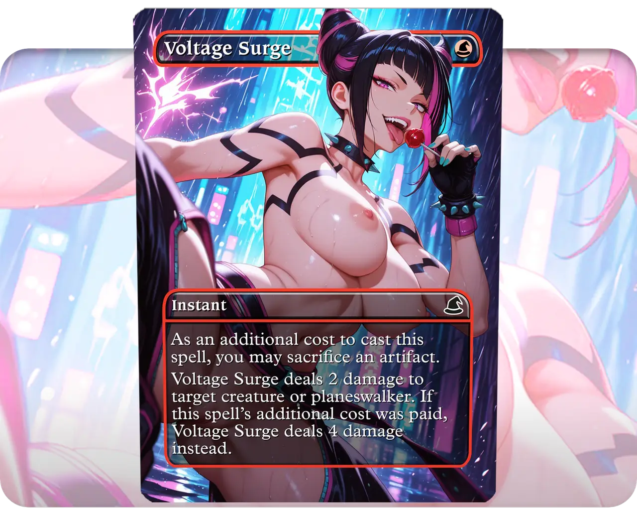 Juri (Street Fighter) - Voltage Surge (NSFW)