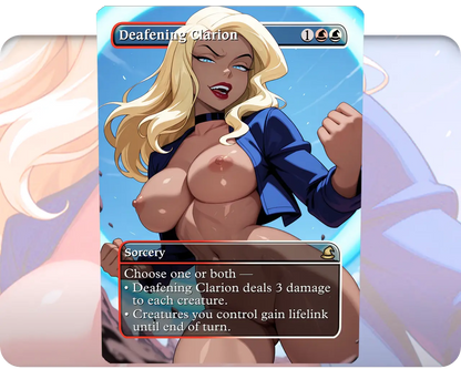 Black Canary - Deafening Clarion (NSFW)