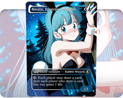 Bulma (Dragon Ball) - Kwain, Itinerant Meddler