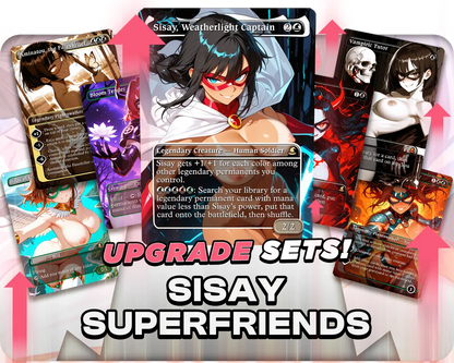 Sisay Superfriends | 18+ NSFW | Superhero Waifus | Upgrade Sets