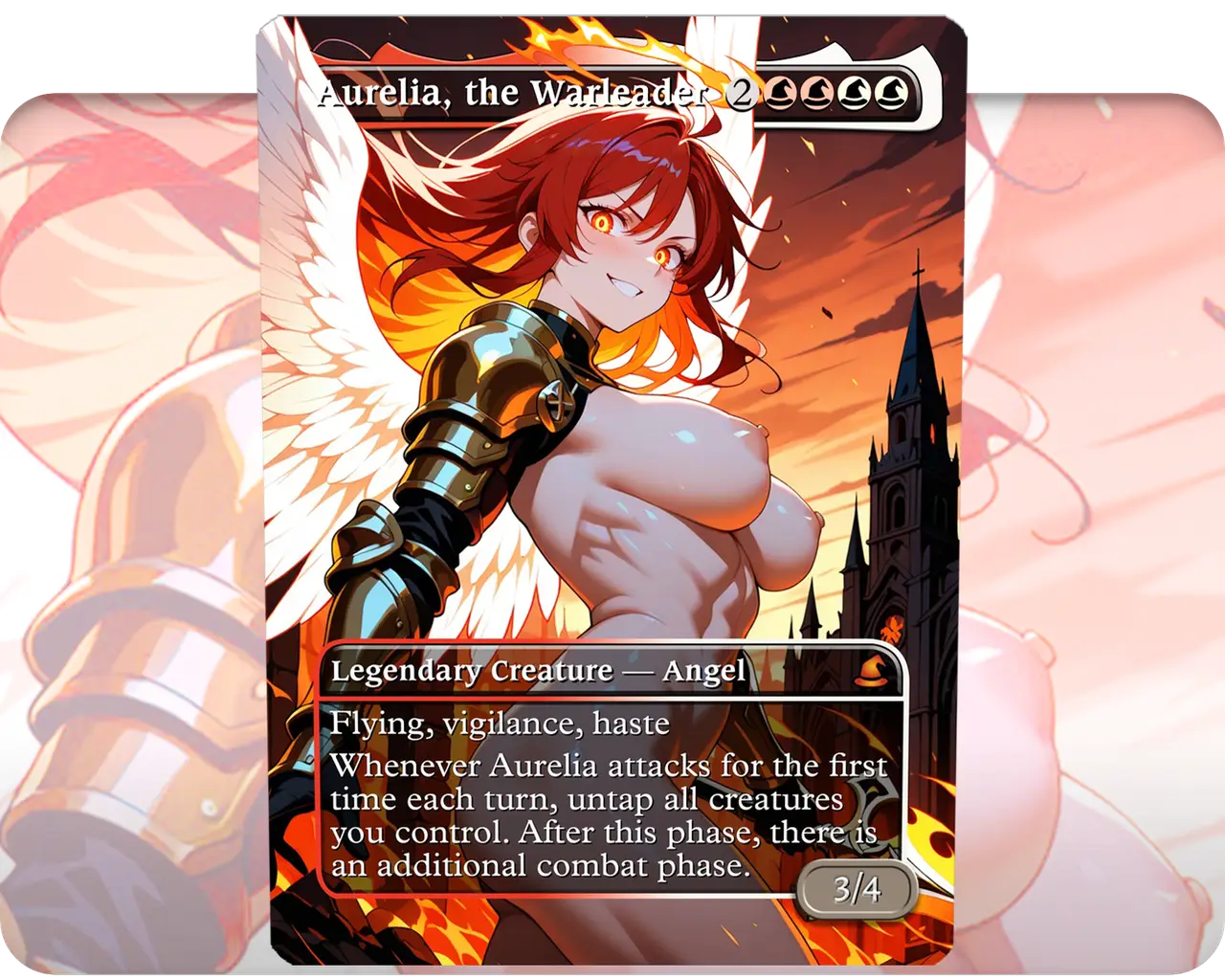 Aurelia, the Warleader (NSFW)