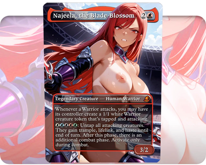 Najeela, the Blade-Blossom (NSFW)