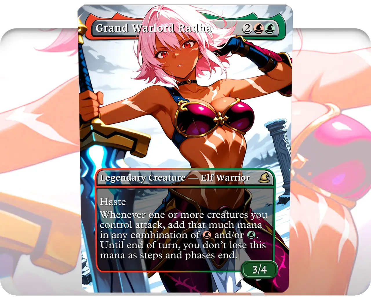 BlackRose (.Hack) - Grand Warlord Radha