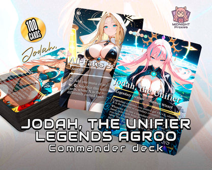 Jodah Legends Aggro | 118 Proxy Cards | Commander EDH Deck (Full MidnightProxies Deck)