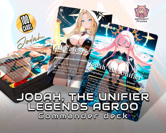 Jodah Legends Aggro | 118 Proxy Cards | Commander EDH Deck (Full MidnightProxies Deck)