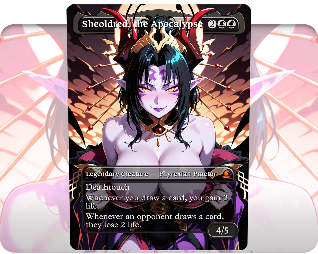 Lilithmon (Digimon) - Sheoldred, the Apocalypse (NSFW)