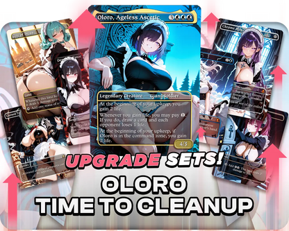 Oloro Time to Cleanup | Maid Waifus | Upgrade Sets