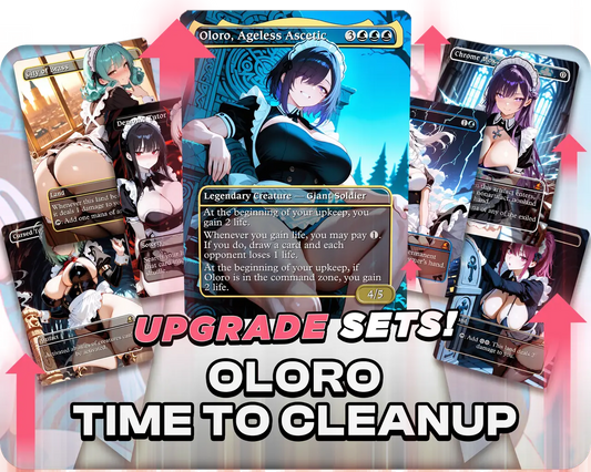 Oloro Time to Cleanup | Maid Waifus | Upgrade Sets