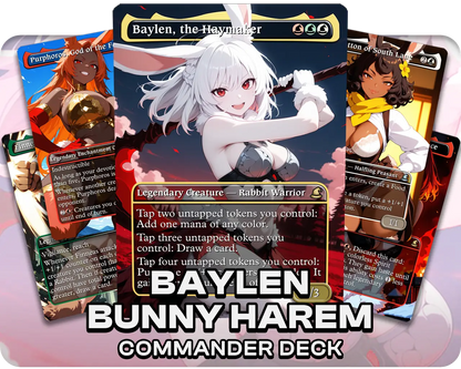 Baylen, the Haymaker | Bunny Waifus | Commander Deck