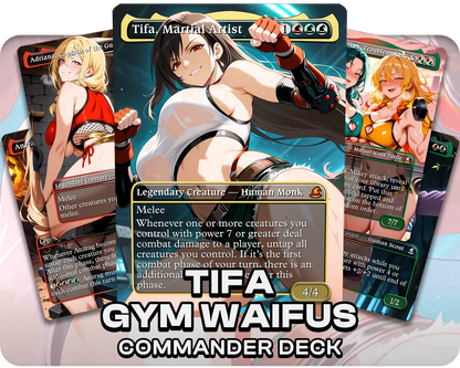 Tifa, Martial Artist | Gym Waifus | Commander Deck