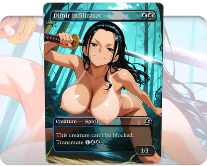 Nico Robin (One Piece) - Dimir Infiltrator (NSFW)