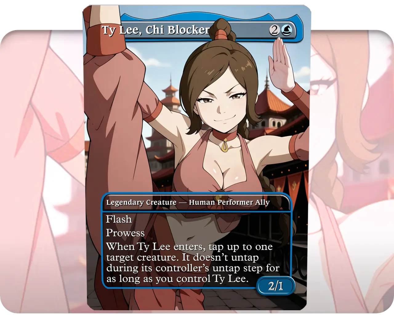 Ty Lee, Chi Blocker (Adult Version)
