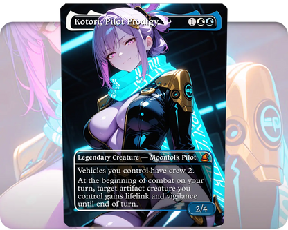 Kotori, Pilot Prodigy
