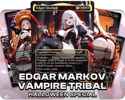 Edgar Markov Vampire Tribal | Vampire Waifus | Halloween Special (10 Cards)
