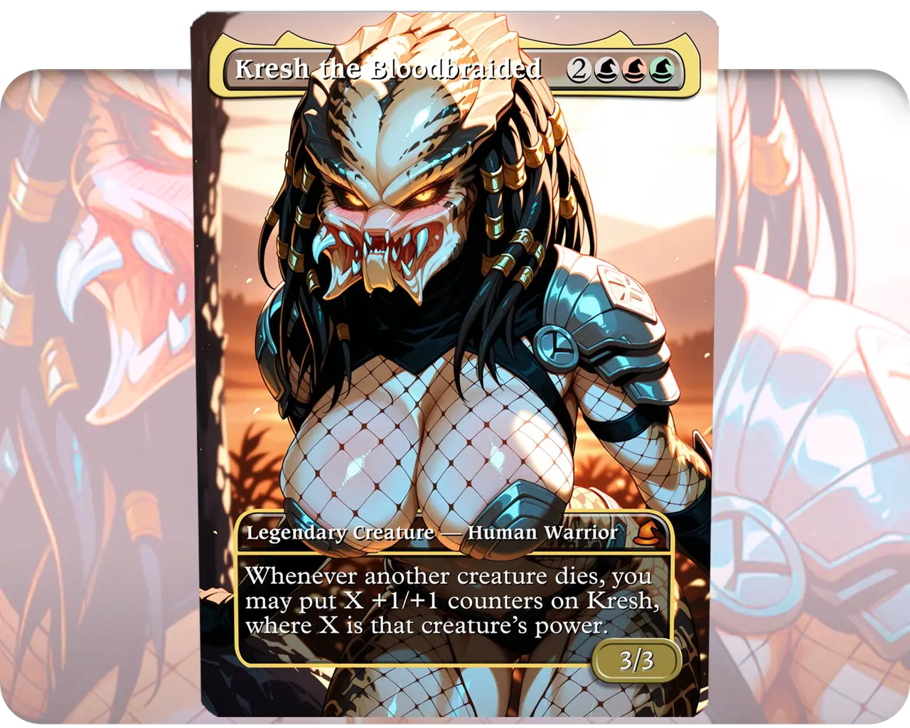 Yautja (Predator) - Kresh the Bloodbraided