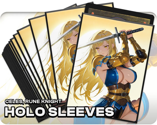 Celes, Rune Knight (100x Holo Sleeves)
