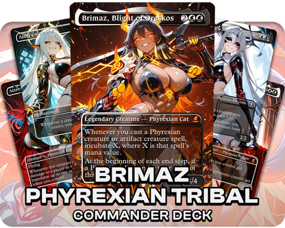 Brimaz Phyrexian Tribal | Phyrexian Waifus | Commander Deck
