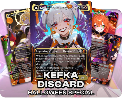 Kefka Discard | Clown Waifus | Halloween Special (10 Cards)