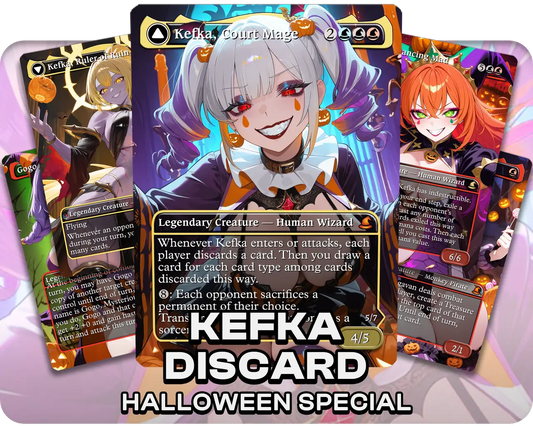 Kefka Discard | Clown Waifus | Halloween Special (10 Cards)
