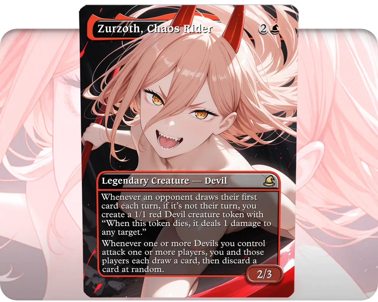 Power (Chainsaw Man) - Zurzoth, Chaos Rider (NSFW)