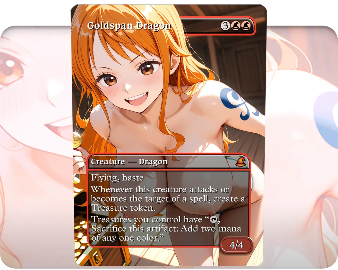 Nami (One Piece) - Goldspan Dragon (NSFW)