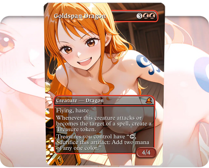 Nami (One Piece) - Goldspan Dragon (NSFW)