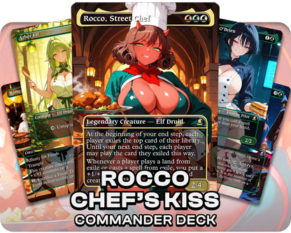 Rocco Chef's Kiss | Cook Waifus | Commander Deck