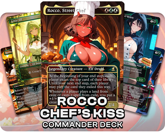 Rocco Chef's Kiss | Cook Waifus | Commander Deck