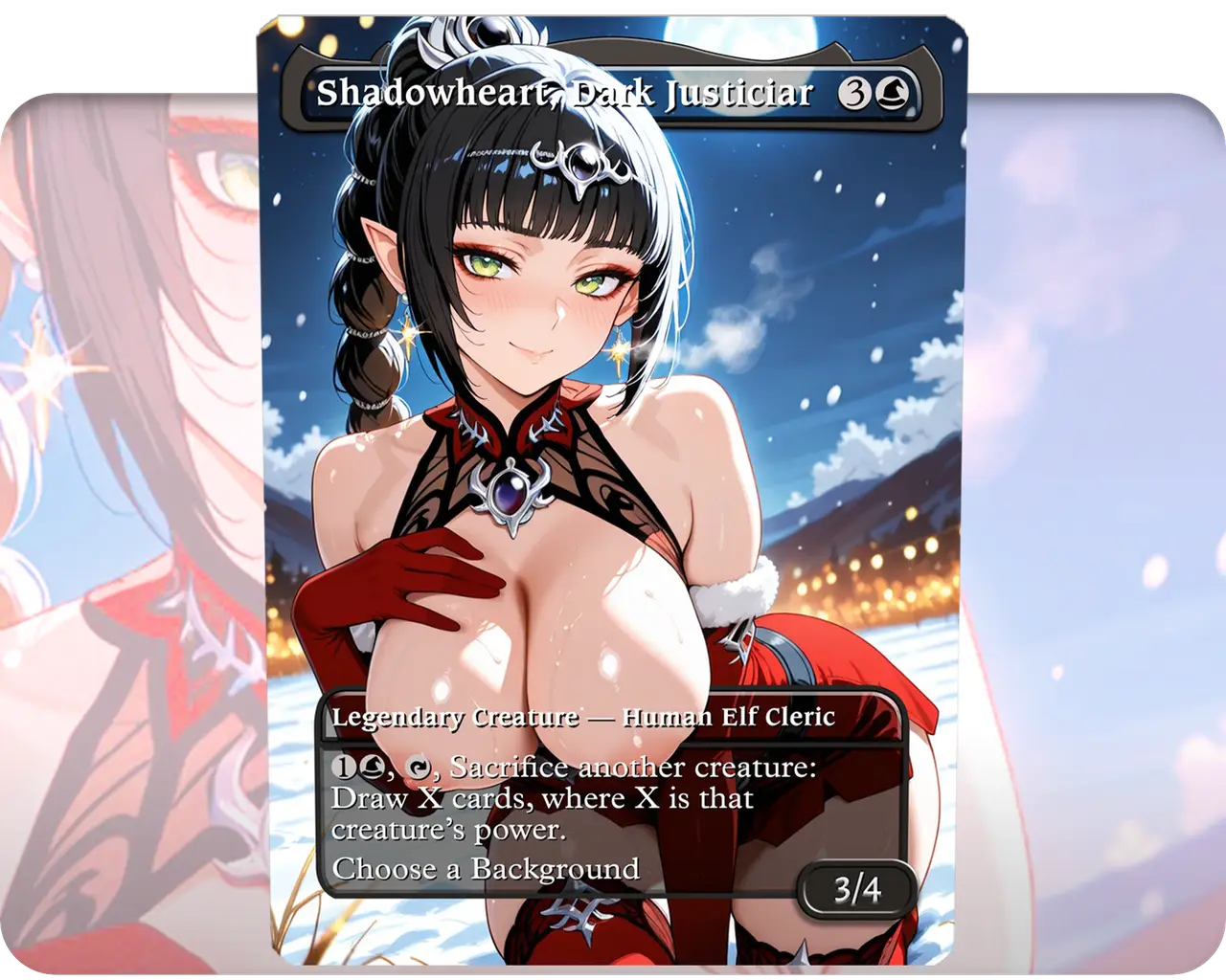 Shadowheart, Dark Justiciar - Xmas Special (NSFW)