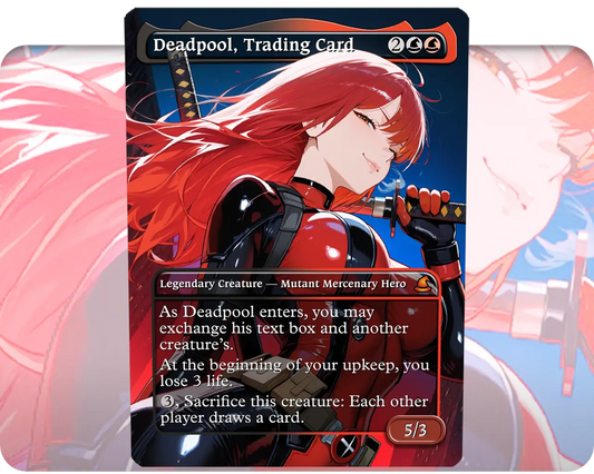 Deadpool, Trading Card